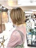 くびれボブ 外はねボブ ボブ レイヤーボブ 20代 30代 40代
