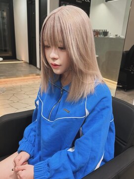 ラピステン 福岡天神 大名店(Lapis) 担当_原島/エクステ/レイヤー/ブリーチ/髪質改善/ブリーチなし