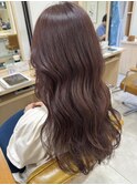 ピンクブラウン×レイヤーカット/Hikari