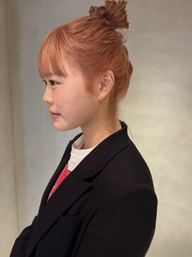 ペレ 梅田(PELE) イメチェン/ホワイトブロンド/外ハネボブ/ワイドバング/梅田