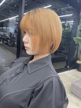 キーチェ 梅田中崎町(keych) レイヤーカット/くびれヘア/ハイライトカラー[梅田駅/中崎町駅]