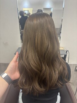 ジゼル 博多(GiseL) S/ブリーチなしダブルカラー/グレージュ