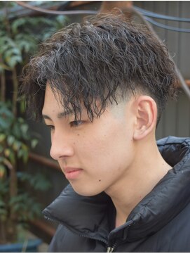 フリークバーバーショップ 河原町三条店(FREAK BARBER SHOP) スペインカール/スパイキーショート/フェザーパーマ/河原町三条K