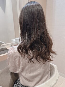 コーエン(cowen) 大人かわいい☆伸ばしてる方は必見！ゆるふわデジタルパーマ♪