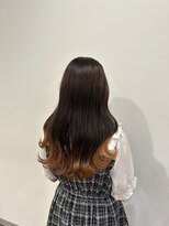 イタクラ 鳥屋野店(ITAKURA)&nbsp;エンドカラー×ウェーブ巻き