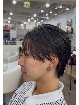 オーシャントーキョー 大阪(OCEAN TOKYO) 波巻きパーマメンズツイストスパイラルパーマツーブロック