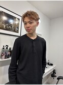 10代20代30代/ミルクティーベージュ／メンズカット／ハイトーン