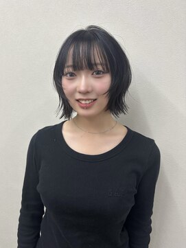 コルク バイ マグ 松本駅前(COLK by Mag) 小顔見せ◎冬のレイヤーショートボブ×ニュアンスパーマ