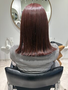 ワンカラーディープplum