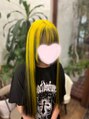 アン(Hair make un)&nbsp;ピンク以外のデザインカラーもぜひおまかせください！！