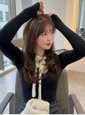 レイヤー_大人ガーリーダークアッシュ似合わせカット