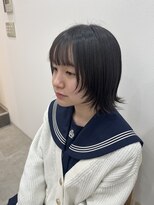 ソソ(soso.) ボブフェイスレイヤー/暗めカラー/グランマッシュ/木更津