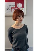 ブリーチハイライト髪質改善ダブルカラーレイヤーカット/新宿駅