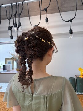シー(see) ヘアアレンジ*イルミナカラー