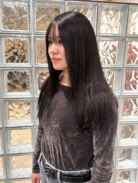 ノル 栄矢場町(nol) ツヤ髪黒髪ストレート