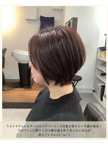 チャンドット(chan.)&nbsp;≪お客様スタイル≫ うるツヤグレイカラーナチュラルショート