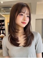 ソア バイ リコヘアーうるま(SOAR by lico hair Uruma) レイヤーカット/ダブルカラー/夏/髪質改善/ブリーチなしうるま市