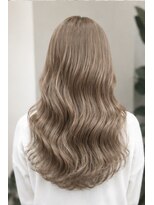 ルノヘアー(Lunohair)&nbsp;透明感ベージュカラー×韓国風レイヤーカット×秋カラー