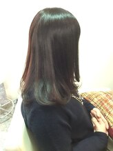 キャトル(hair make QUATRE)&nbsp;大人エレガントロングボブ