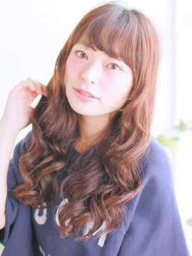 ヘアメイク ナル(hair make nalu) ミックスカールのカジュアルスタイル