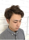 初のヘアカラー (アッシュグレージュ)