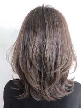 アイティー バイ アルバム 中野店(IT by ALBUM) アッシュブラウン_毛先パーマことりベージュ_ba202871