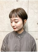 [a sekand]ショートワイドバング×ショートボブ