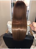 プラチナミネコラストレート