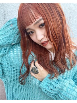 プシューケ(Hair salon PSYCHE) orange beige