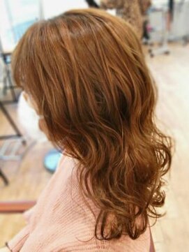 グランシュ 青葉台店(GranCieux) オレンジブラウンレイヤースタイル☆