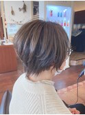 軽めの縦グラ ショート レイヤー @岩下裕紀