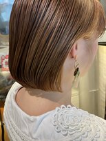 リディー(Lidee)&nbsp;guest snap ミニボブ×インナーカラー