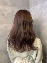 キャラ シャローネ 池袋(Chara Chalone)&nbsp;ブリーチ無しのピンクブロンド×セミロング【今野美栄】