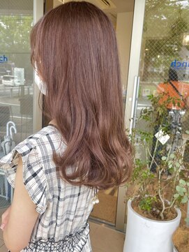 ブランチ(branch) 【branch鬼塚】 お客様ヘア　透明感ピンクベージュ