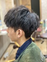 イースタイル 志都呂店(e-style com’s hair) ツイストスパイラルパーマで波巻き＃メンズヘア#恒吉#春パーマ