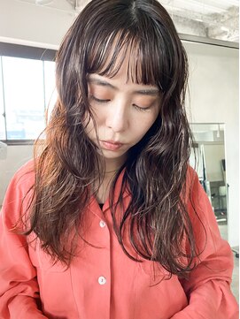 アイティー バイ アルバム 浦和店(IT by ALBUM) ウェーブロング_ショコラベージュボブルフベビーバング_28815