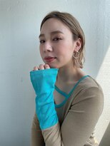 ビーワールド(B WORLD)&nbsp;外国人風ふわふわボブ【デザインカラー/髪質改善】