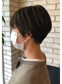 スッキリ小顔ショート