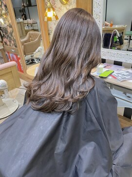 ザザ シンジュク(ZA/ZA shinjuku) 透明感重視ラベンダーシアンカラー/フェミニンロング/艶カラー