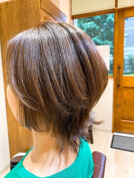 エクシア(ecxia) 大人かわいい外はねウルフ