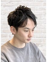オールデイハローズ(ALL DAY HELLO'S)&nbsp;束感ナチュラルショート【河原町】３０代ニュアンスモテパーマ