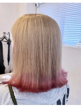 ダイアモンドリリーキートス(Diamond Lily kiitos) 裾カラー 狐カラー