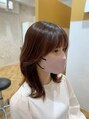 コバルトガーデン 佐賀(Cobalt-garden)&nbsp;韓国風くびれヘア☆顔まわりを可愛く見せるカットも得意です♪