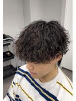 オムデュー(HOMME DEUX)&nbsp;【SHIN】波巻きマッシュパーマ