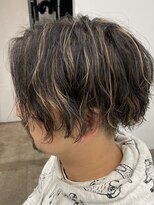 ココ 本八幡(KOKO)&nbsp;□#カルマパーマ#マッシュパーマ#ウルフ#アッシュブラック