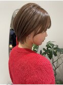 *ショートスタイル特にお任せ*ショート×ベージュ