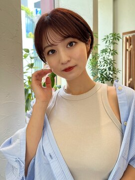 アンバー 池袋(amber) ハンサムショート/縮毛矯正/前髪[池袋駅]