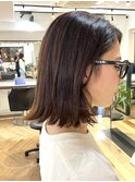 切りっぱなしボブミニボブパーマくびれボブ外ハネミディアム