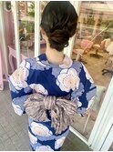 ヘアアレンジ＊まとめ髪＊浴衣着付☆_Pink行徳駅 妙典駅 浦安駅