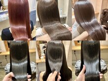アルーシェ elua店(Alushe)の雰囲気（ベージュ系インナーカラー＆艶髪[錦糸町/ブリーチ/ダブルカラー]）